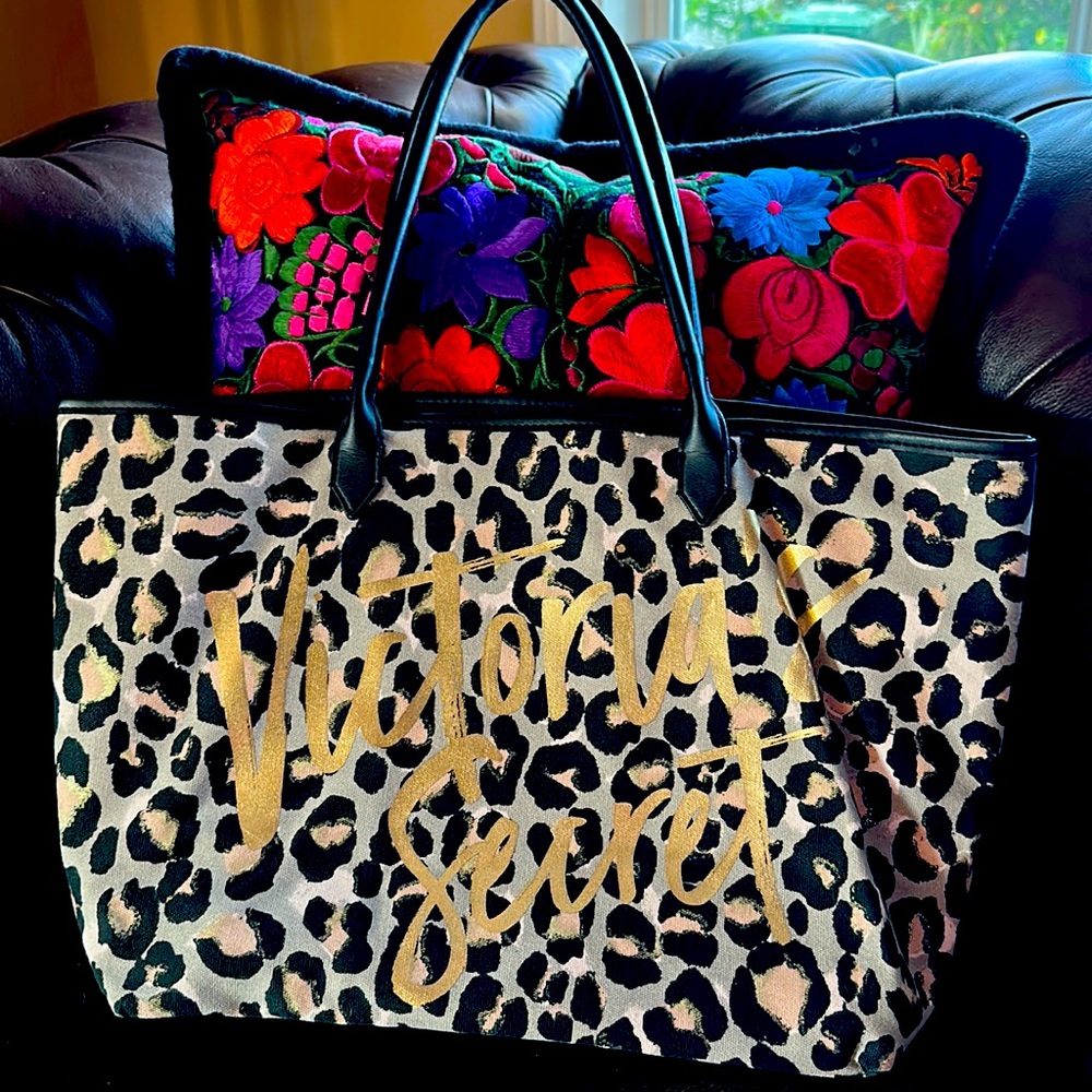Victoria’s Secret Leopard Print Tote